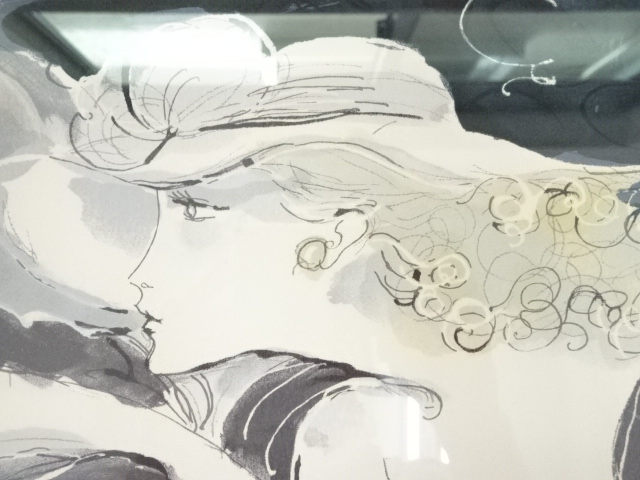 Serge Marjiffe リトグラフ 29/600 Serge Marjisse Original Lithograph Print ED250 Signed Framed
